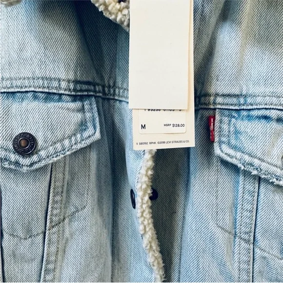 Levi's Sherpa Trucker Jacket - Picture 8 of 8